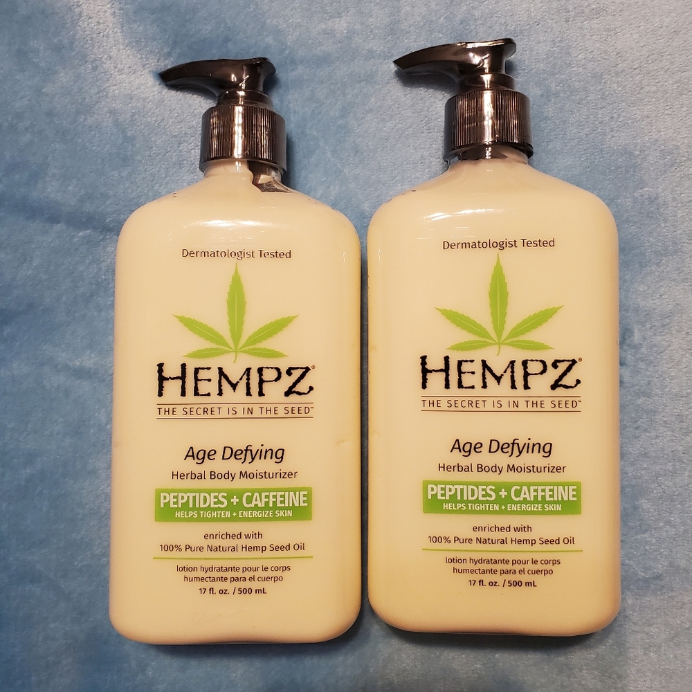 Hempz Age Defying Body Moisturizer New Sealed 17oz